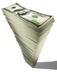stack of money